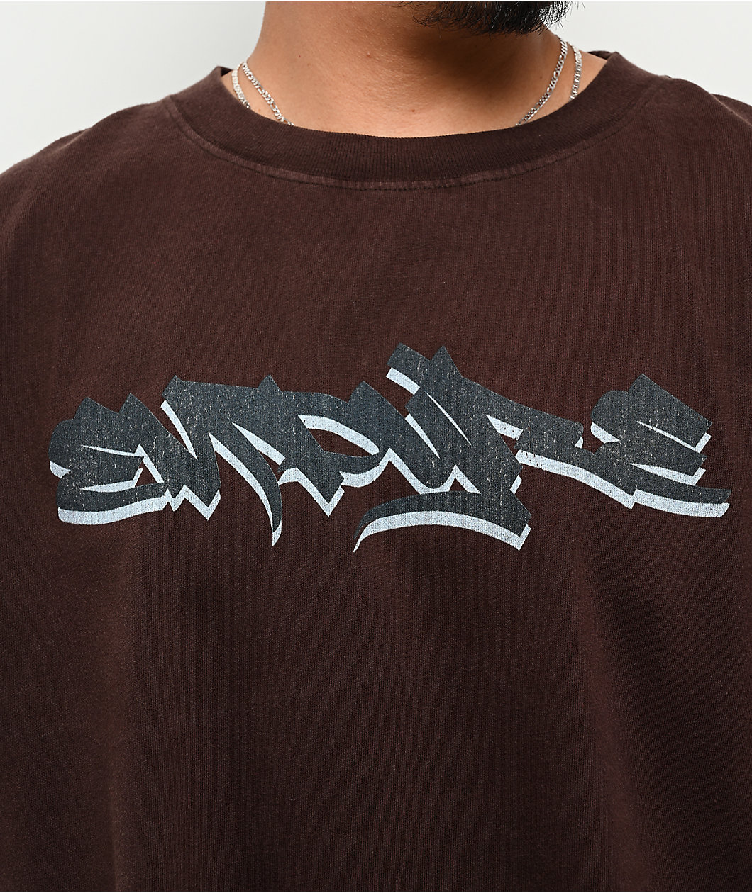 Empyre Greetings Brown T-Shirt