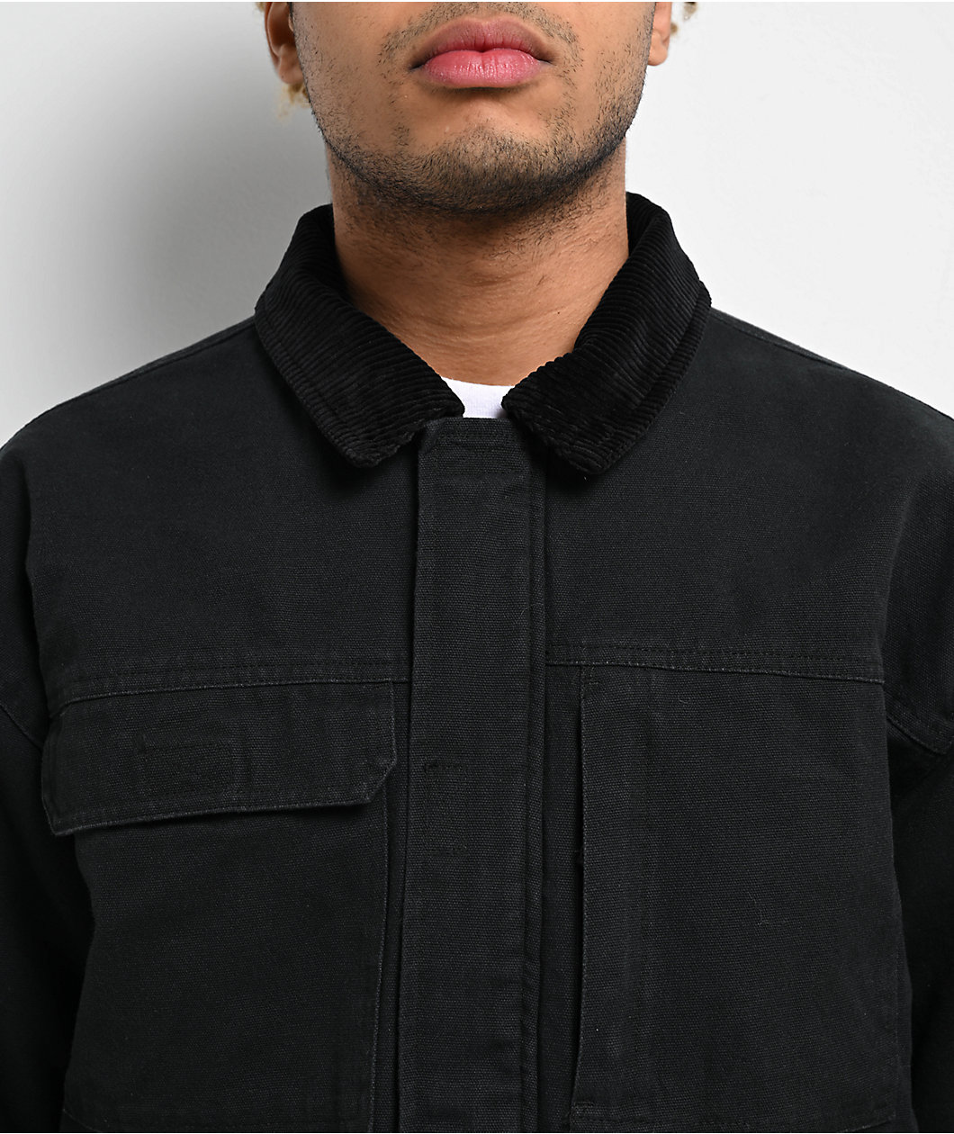 Empyre Grind Chore Black Canvas Jacket