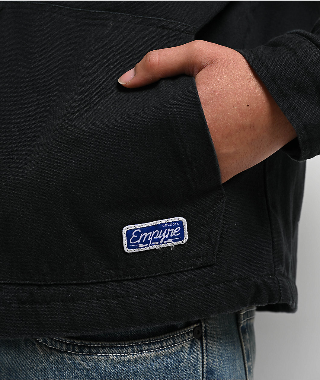 Empyre Grind Chore Black Canvas Jacket