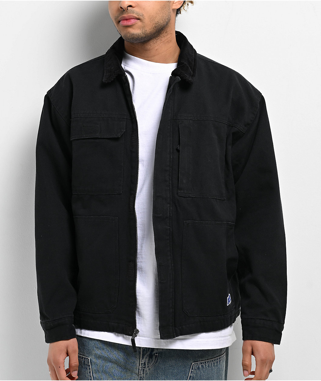 Empyre Grind Chore Black Canvas Jacket