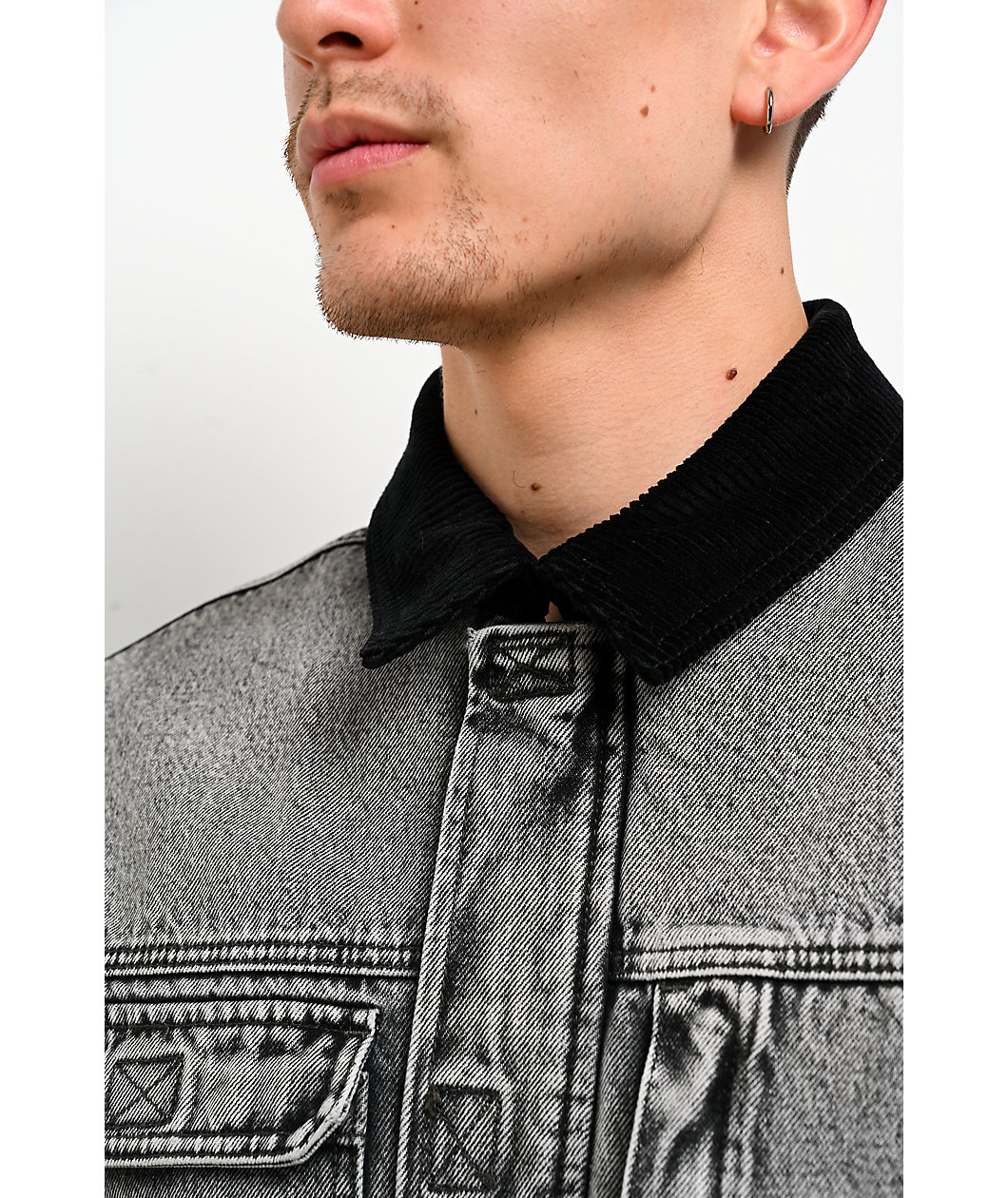 Empyre Grind Chore Grey Denim Jacket