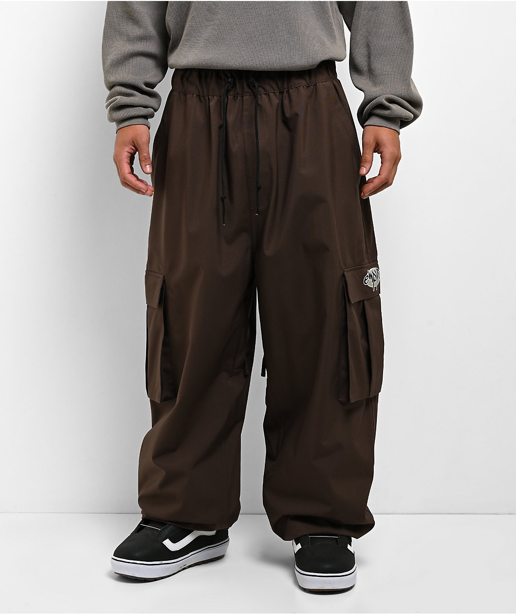 Empyre Hyak Brown 10K Cargo Snowboard Pants
