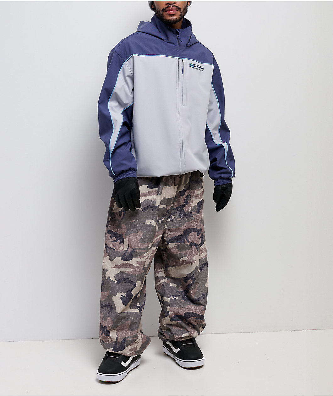 Empyre Hyak Camo Loose Fit 10K Snowboard Pants