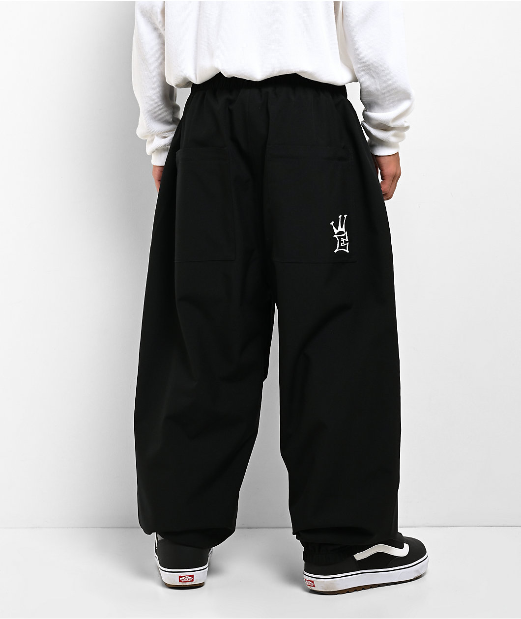 Empyre Hyak Piped Black 10K Snowboard Pants
