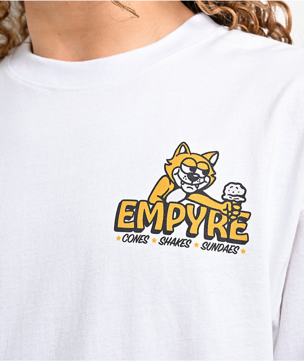 Empyre Ice Cream Truck White Long Sleeve T-Shirt