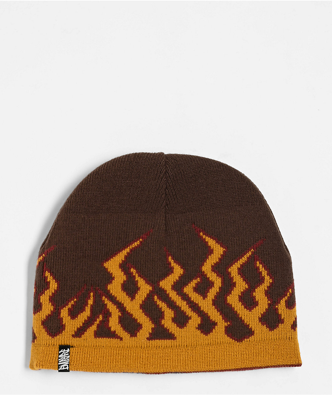 Empyre Inside Out III Brown Reversible Skully Beanie