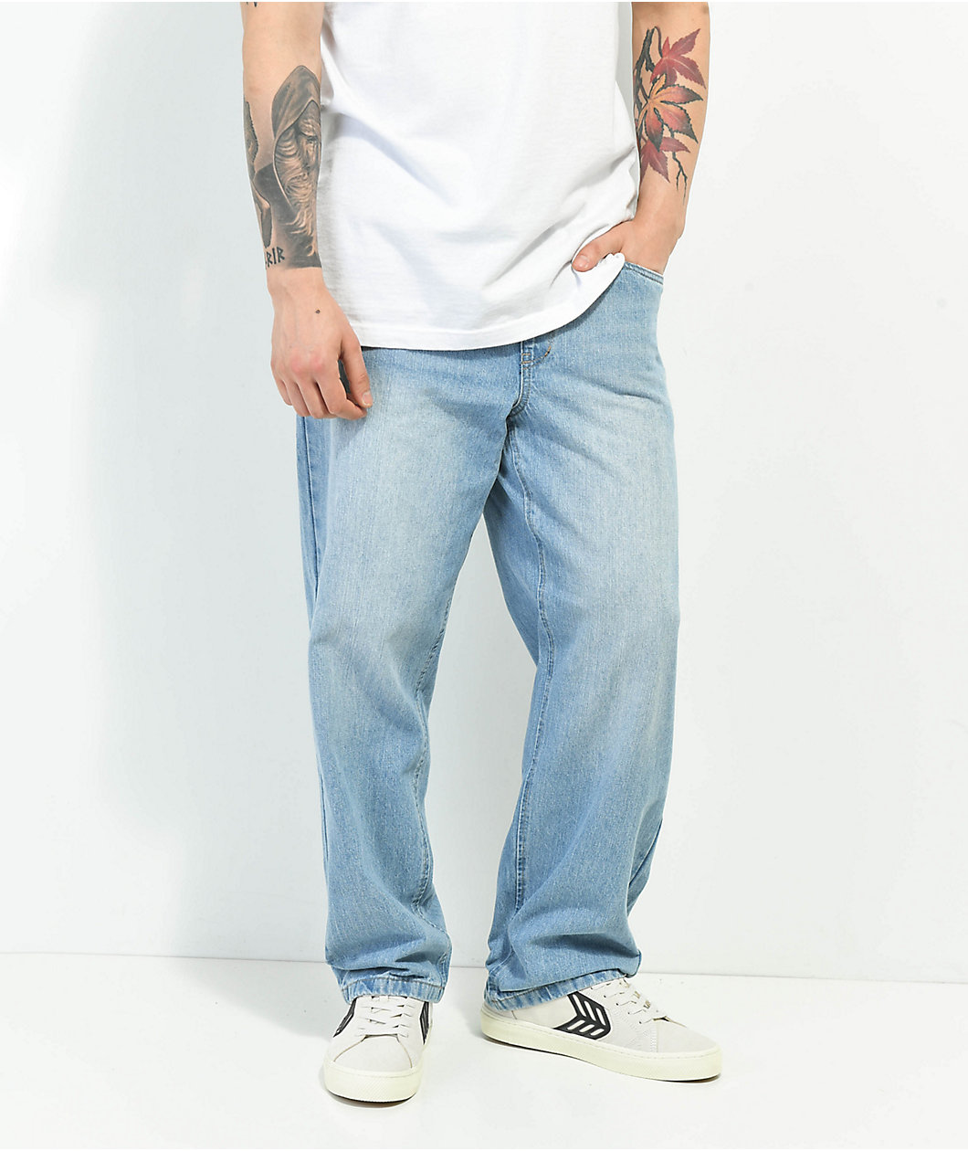 Empyre Johnny Denim Elastic Waist Skate Jeans