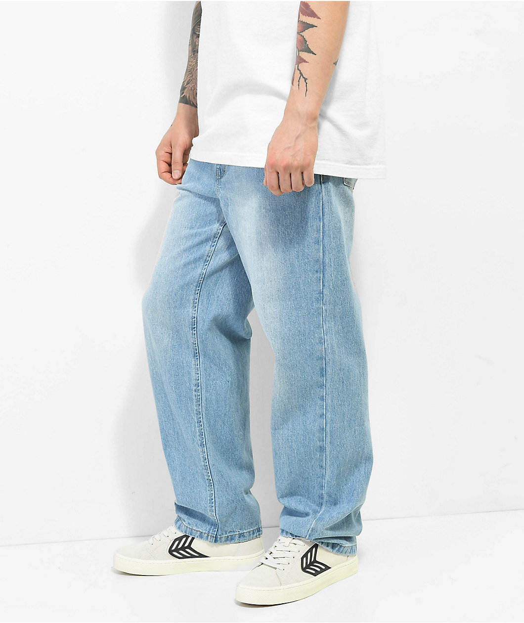 Empyre Johnny Denim Elastic Waist Skate Pants
