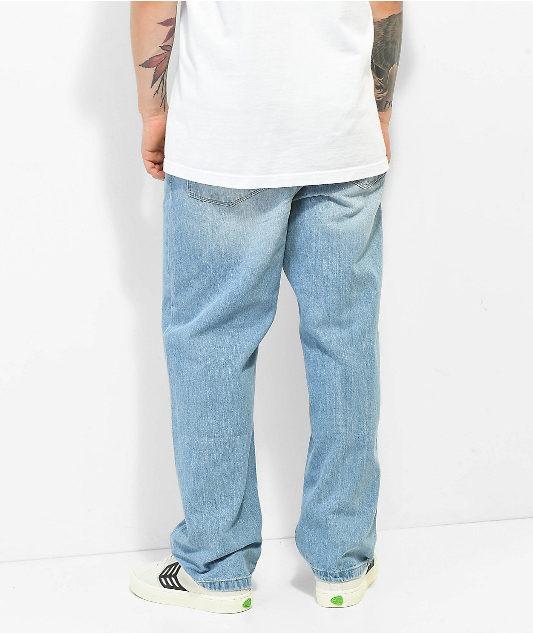 Empyre Johnny Denim Elastic Waist Skate Pants