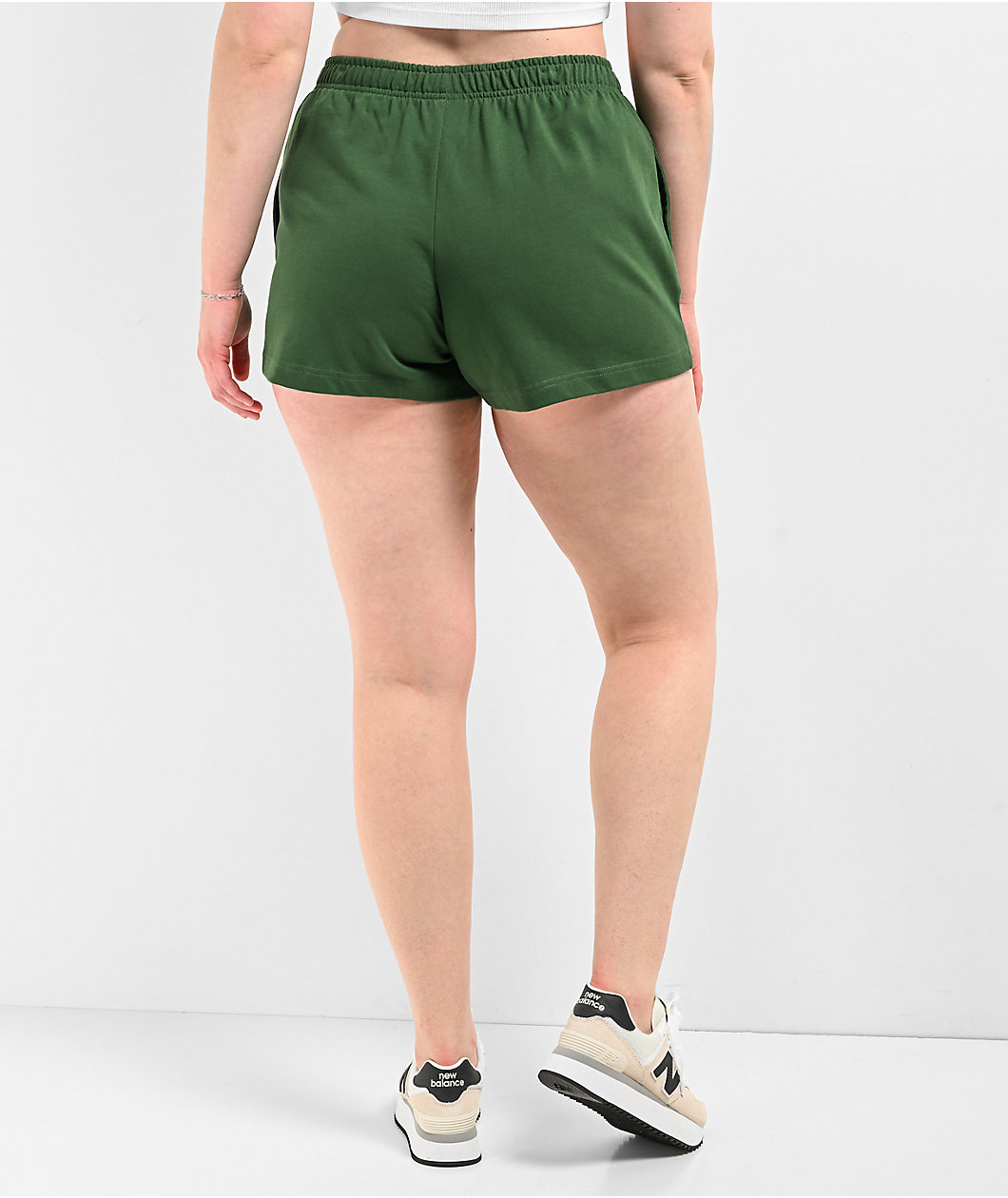 Empyre Jules Rose Green Sweat Shorts