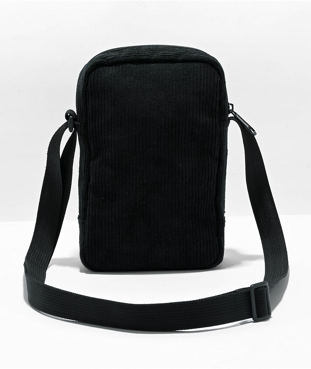 Empyre Key Black Corduroy Shoulder Bag
