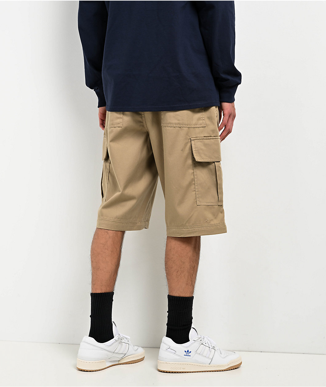 Empyre Khaki Zip Off Cargo Skate Pants