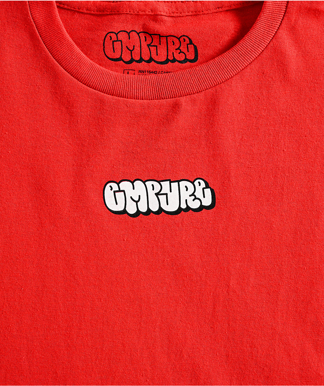 Empyre Kids Bubble Logo Red T-Shirt