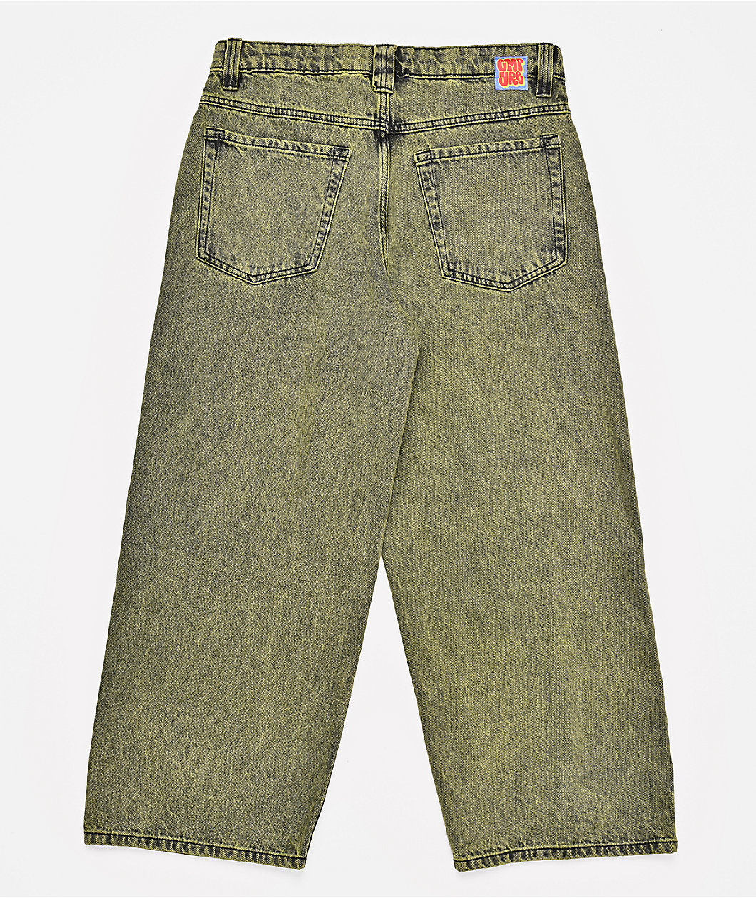 Empyre Kids Green Wash Ultra Wide Jeans