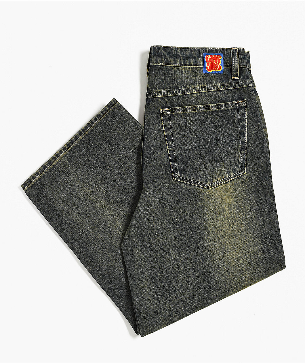 Empyre Kids Palomino Blue Wash Ultra Wide Skate Jeans