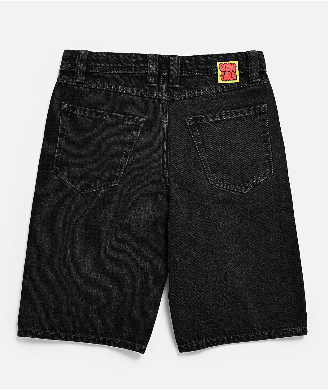 Empyre Kids Shmutz Black Wash Loose Fit Skate Shorts