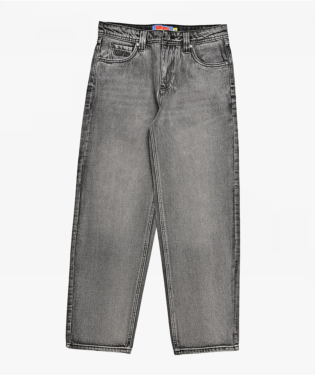 Empyre Kids Slate Grey Wash Loose Fit Skate Jeans