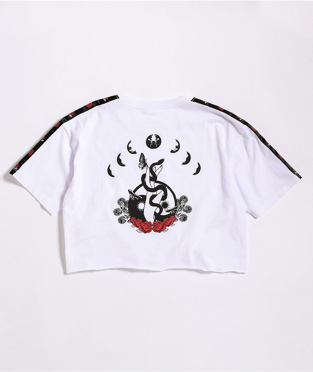 Empyre Kipsy Taping White Crop T-Shirt
