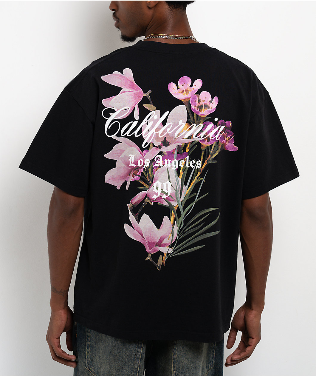 Empyre LA Floral Black T-Shirt