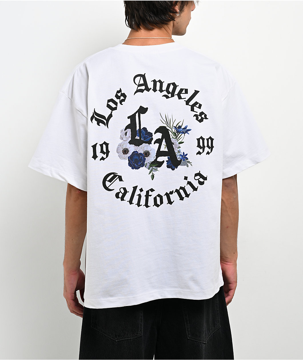 Empyre LA Floral White T-Shirt