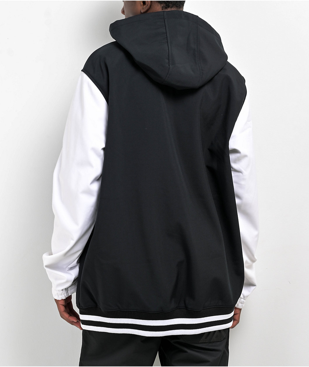 Empyre Lily Express Black & White 10K Snowboard Jacket | MainPlace