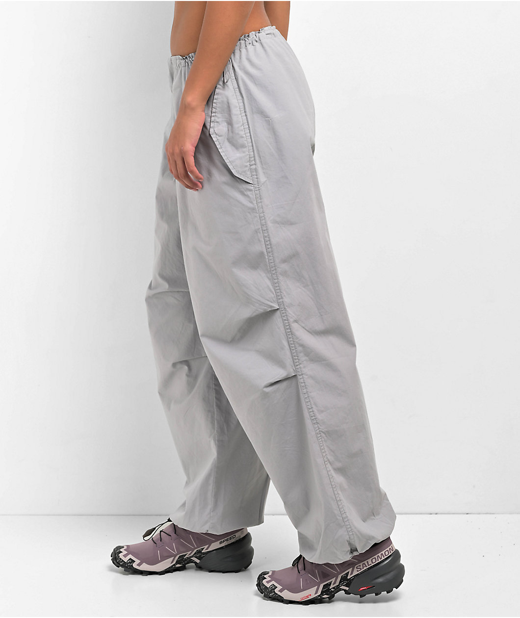 Empyre Lola Grey Parachute Pants