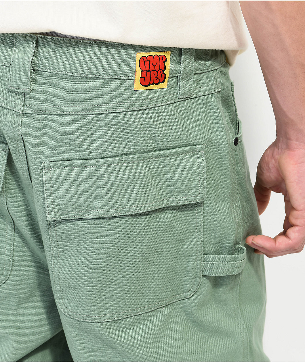 Empyre Loose Fit Hedge Green Carpenter Skate Pants