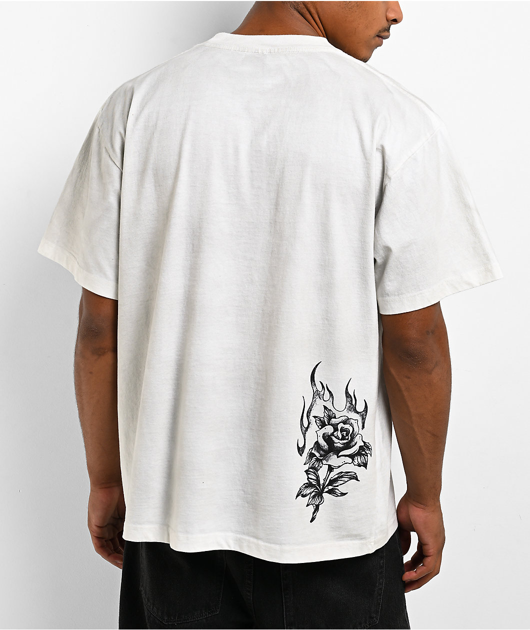 Empyre Lovekills Dirty Wash White T-Shirt