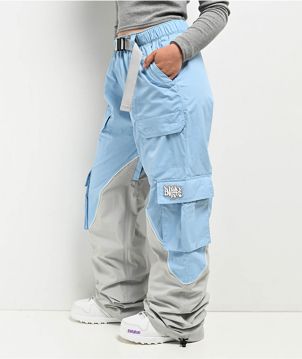 Empyre Lucky Duck Blue & Grey Snowboard Pants