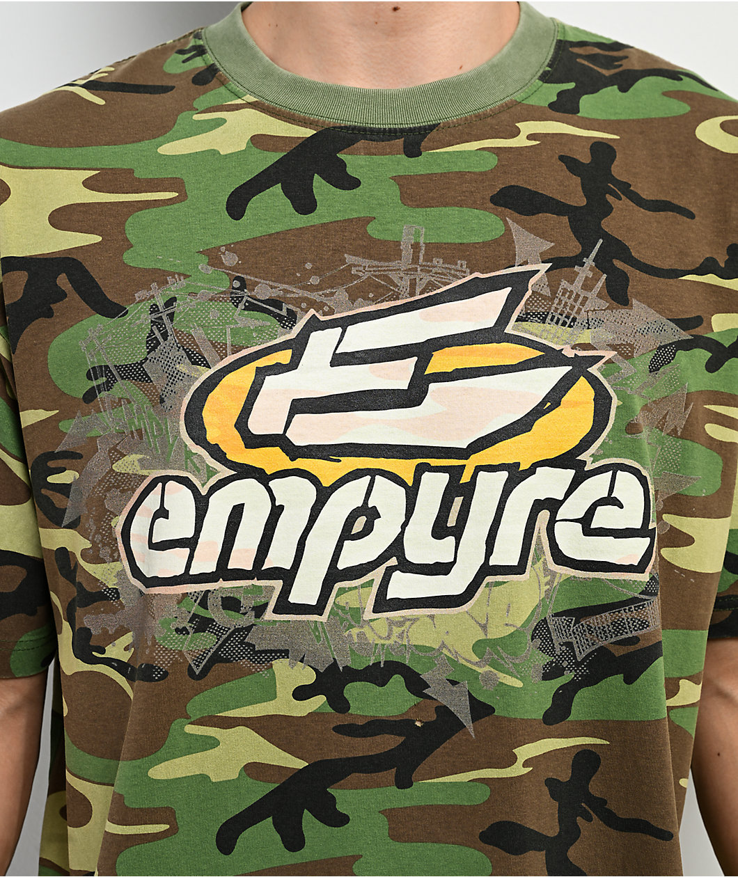 Empyre Makio Green Camo T-Shirt