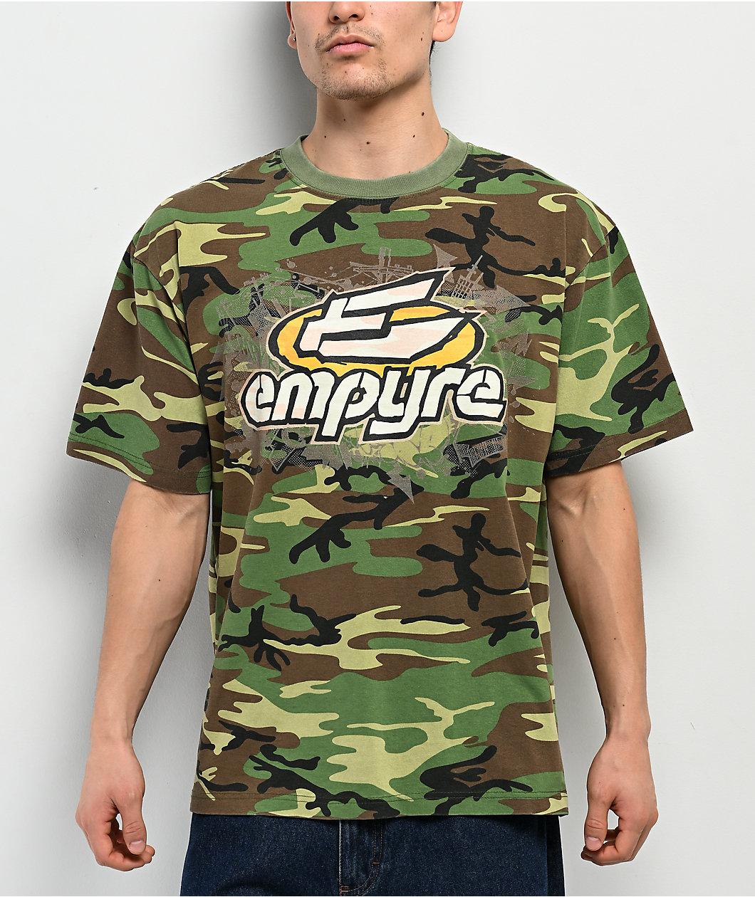 Empyre Makio Green Camo T-Shirt