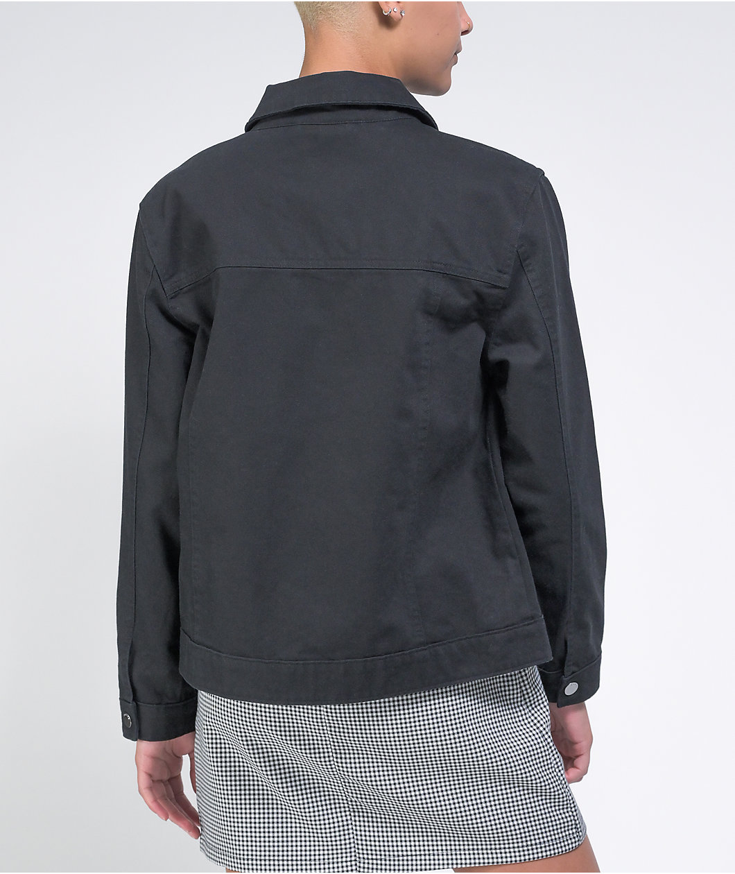 Empyre Marley Washed Black Denim Jacket