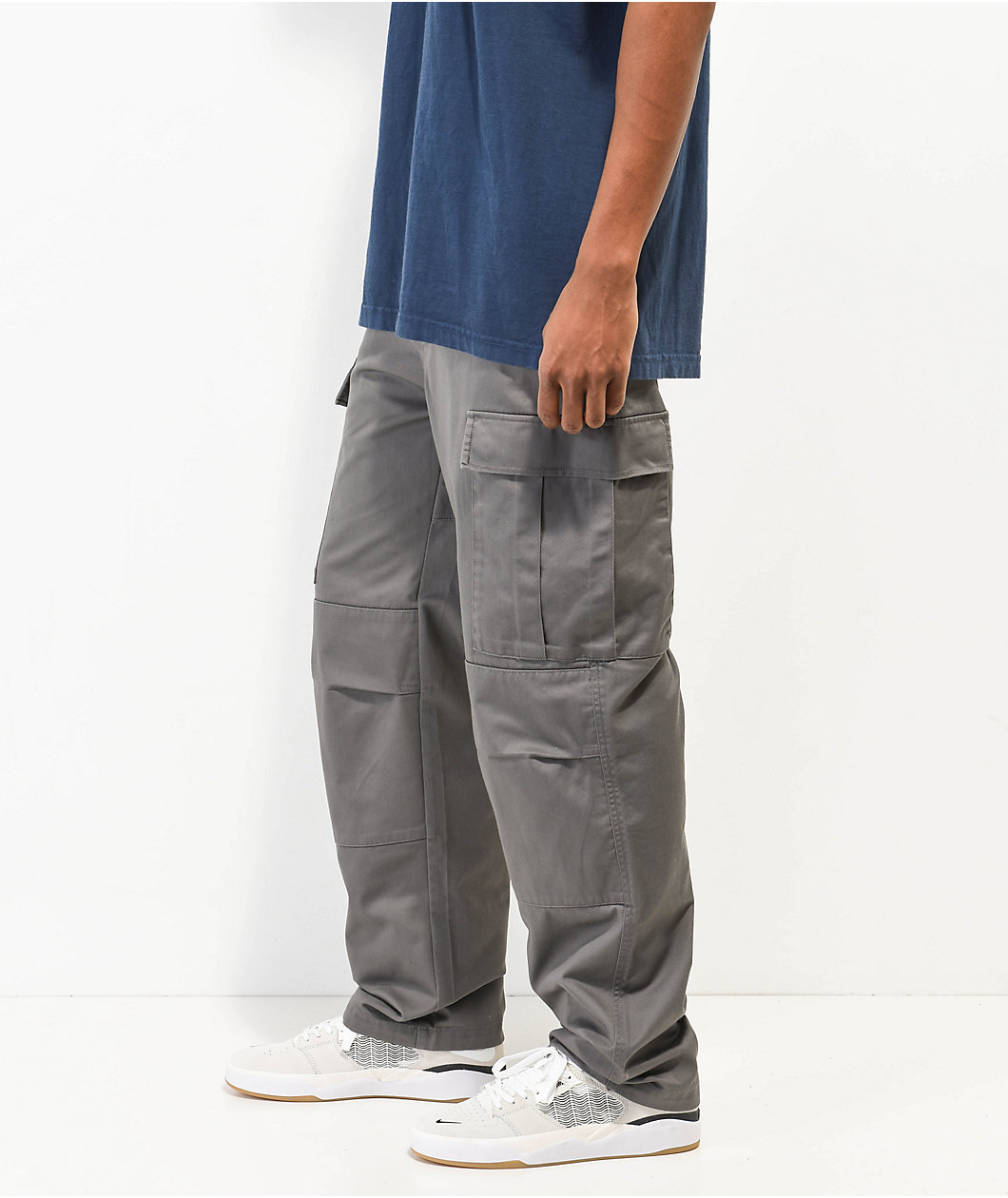 Empyre Medium Grey Cargo Skate Pants