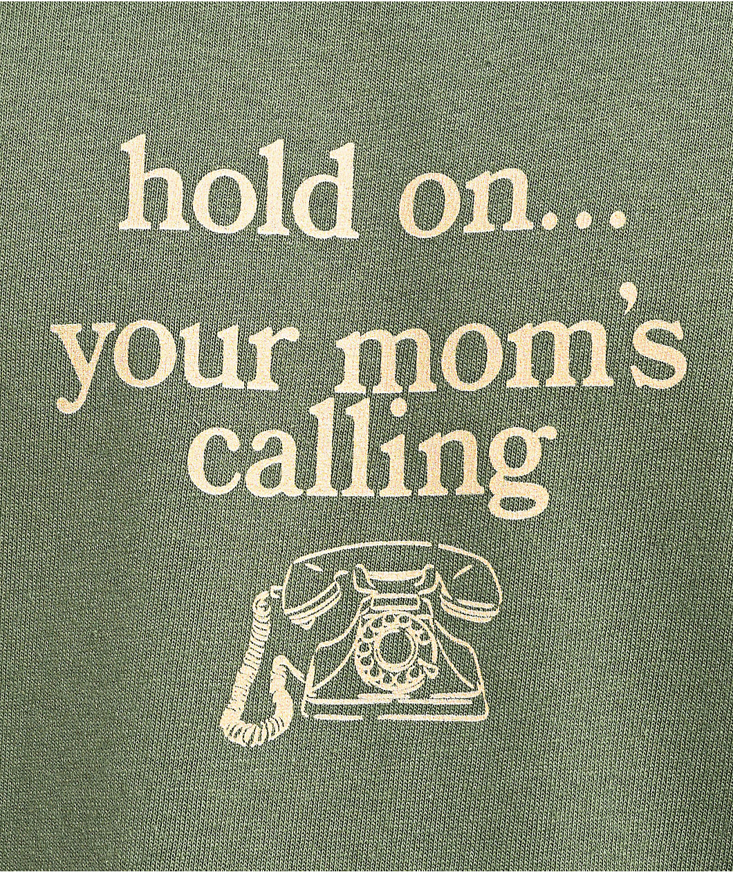 Empyre Moms Calling Green Long sleeve T-Shirt