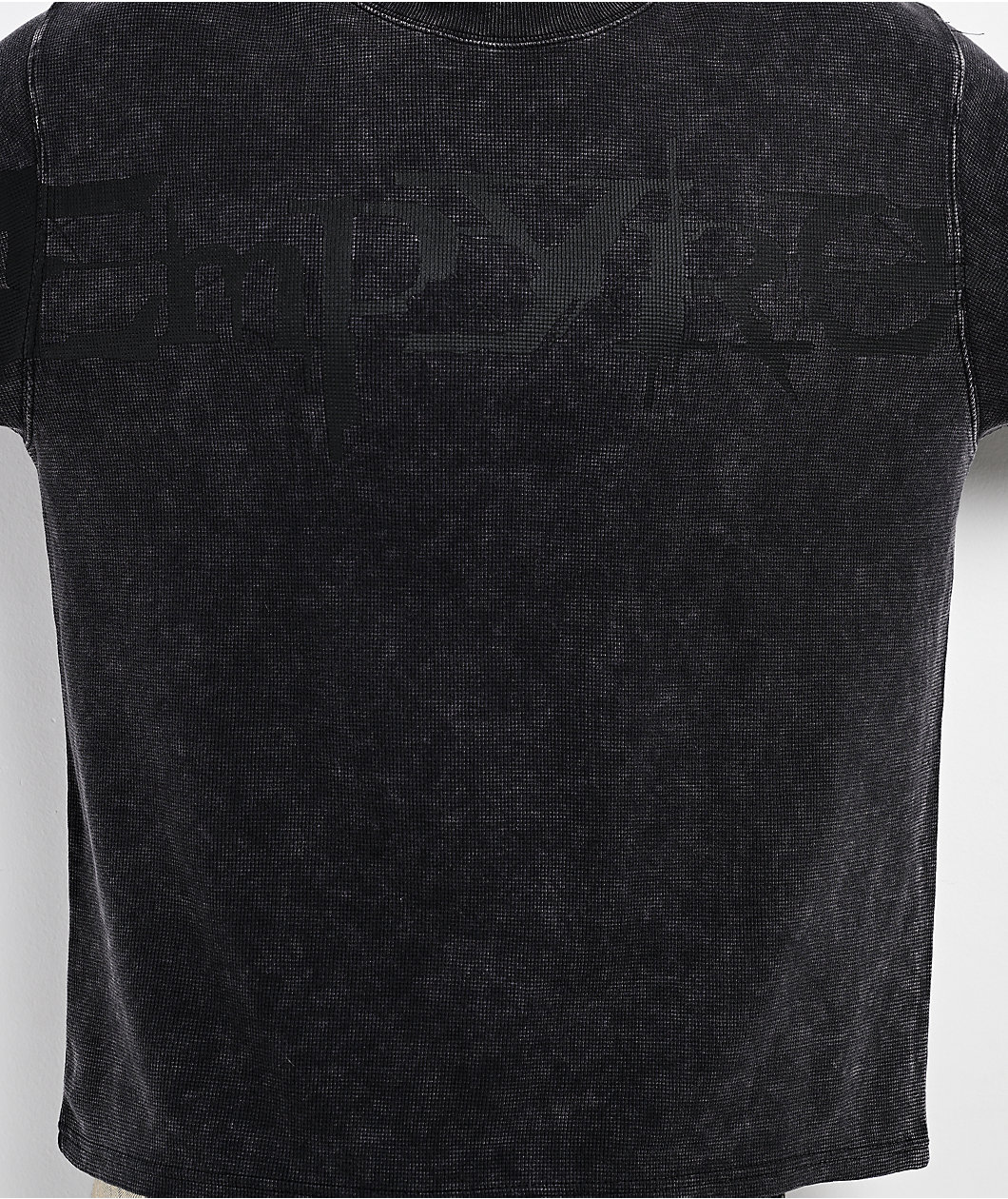 Empyre Neo Waffle Black Short Sleeve Thermal T-Shirt