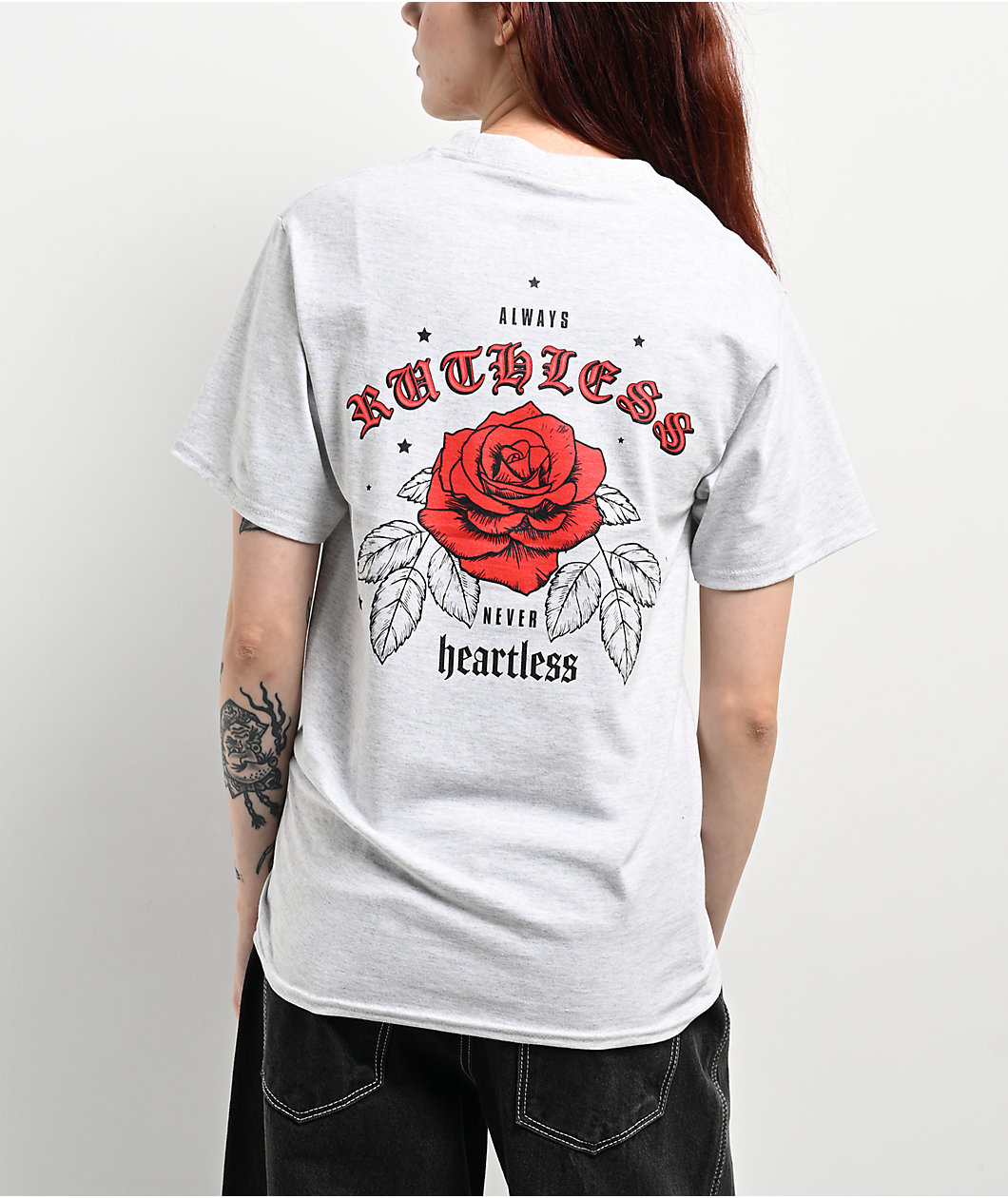 Empyre Never Heartless Grey T-Shirt