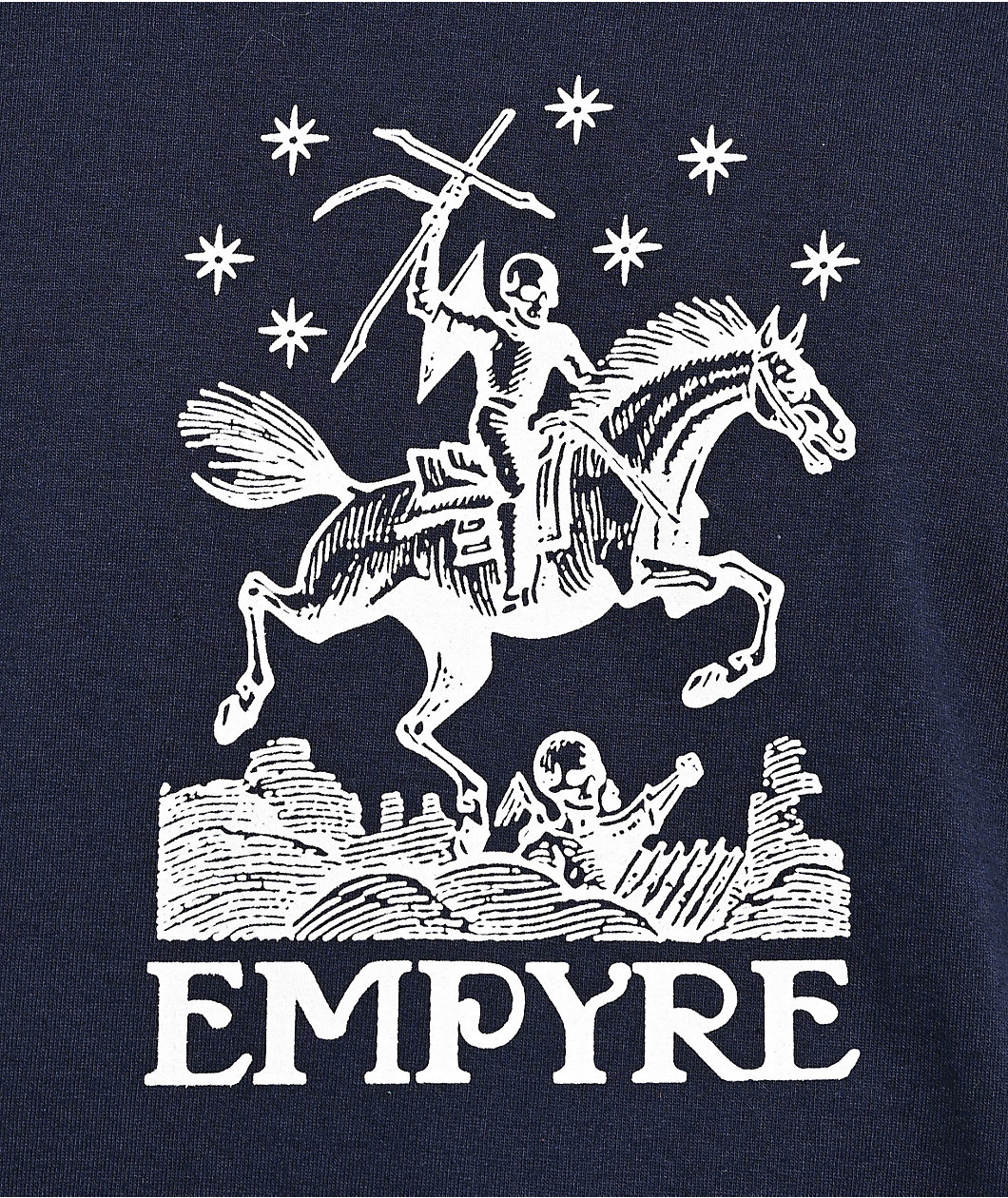 Empyre Night In Shining Armor Navy Blue Long Sleeve T-Shirt