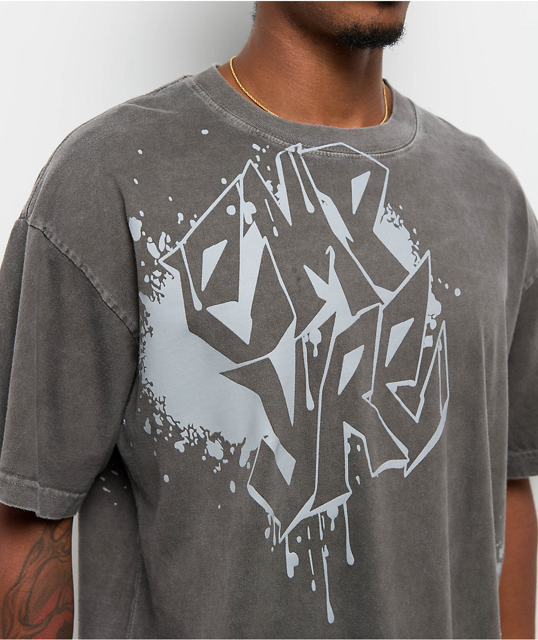 Empyre Numetal Washed Black T-Shirt