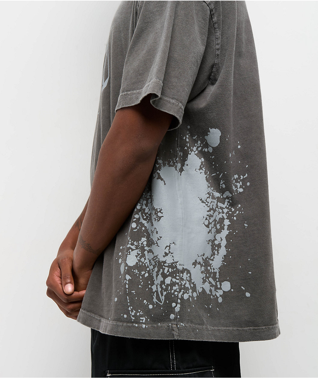 Empyre Numetal Washed Black T-Shirt