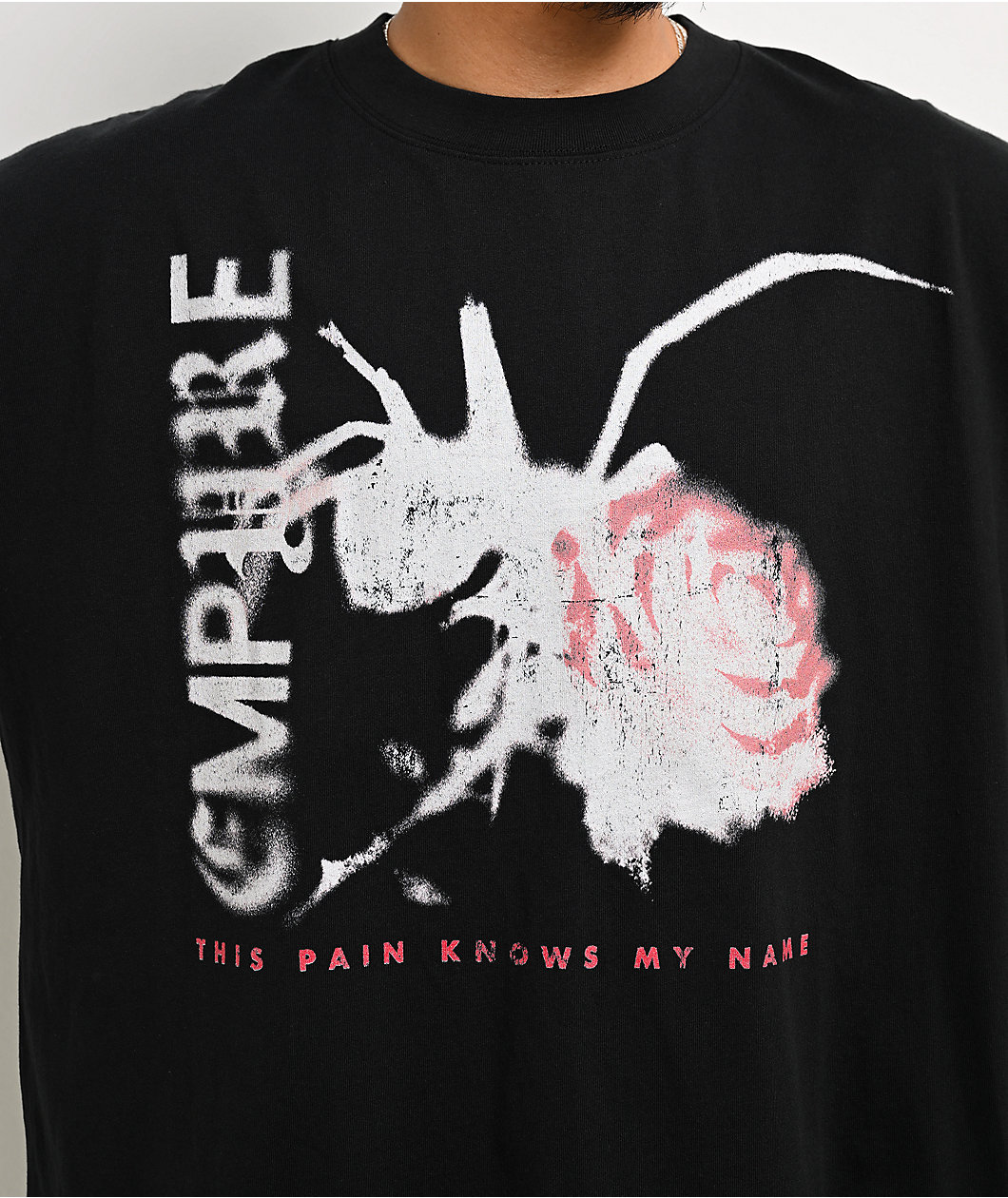 Empyre Pain Knows My Name Black T-Shirt