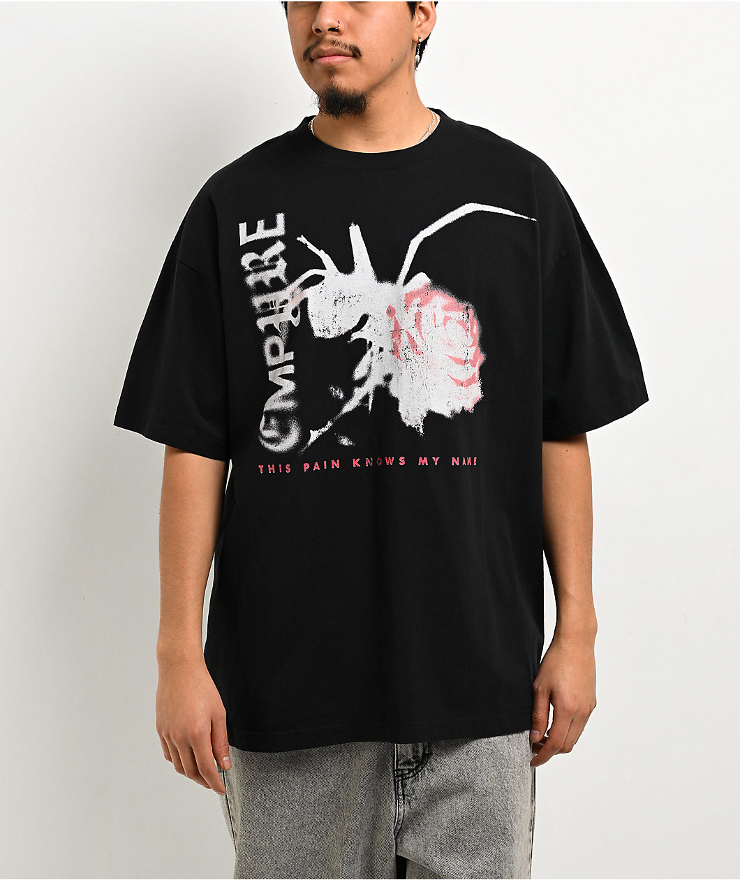 Empyre Pain Knows My Name Black T-Shirt