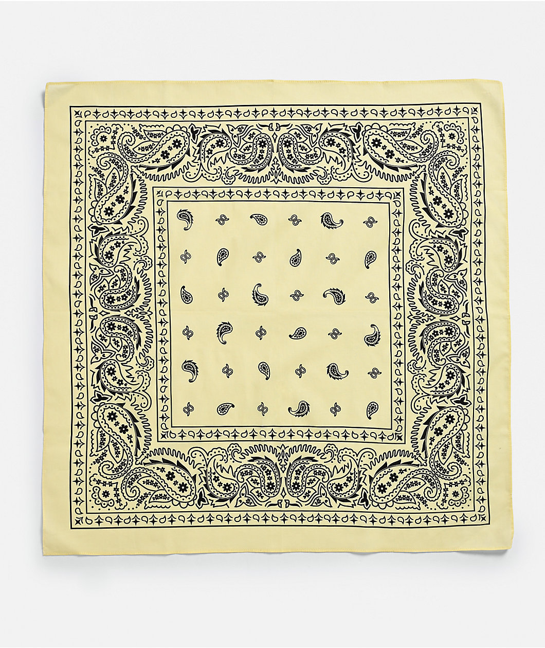 Empyre Paisley Yellow Bandana