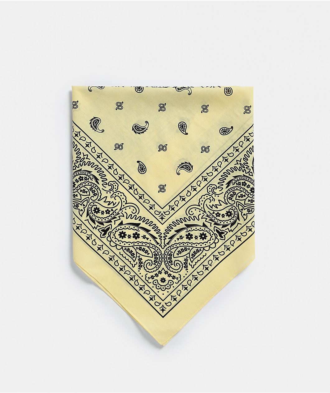 Empyre Paisley Yellow Bandana