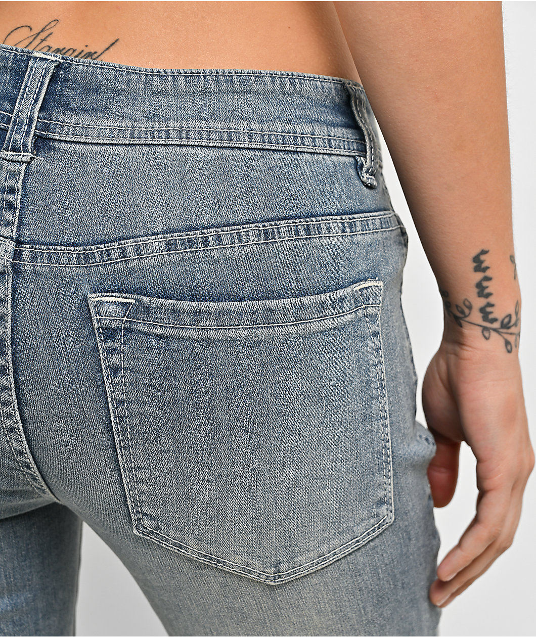 Empyre Parker Winnie Blue Wash Bootcut Jeans