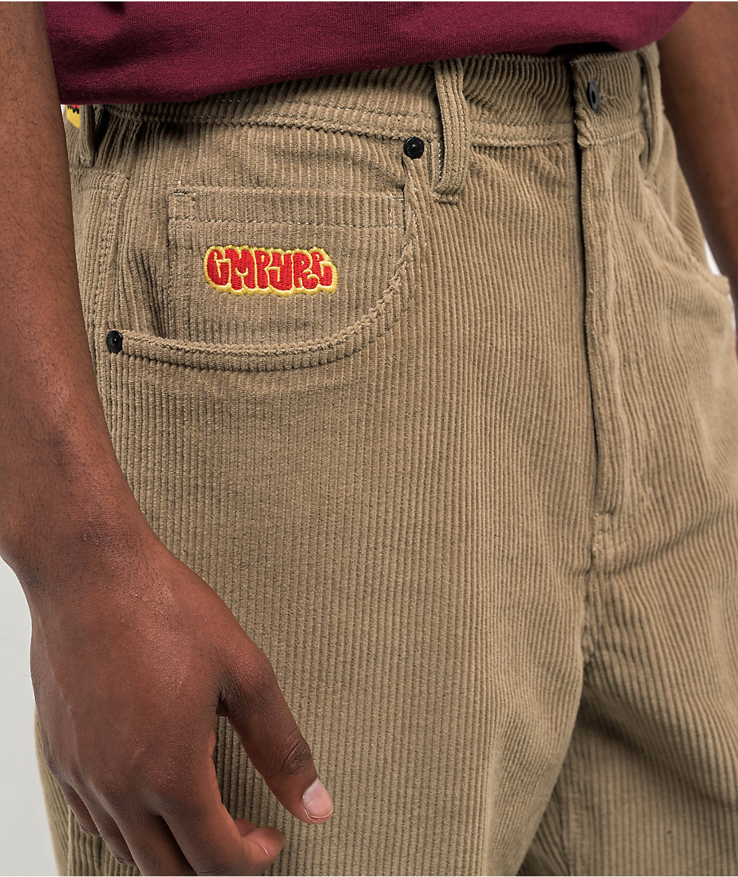 Empyre Phone Khaki Corduroy Skate Pants 