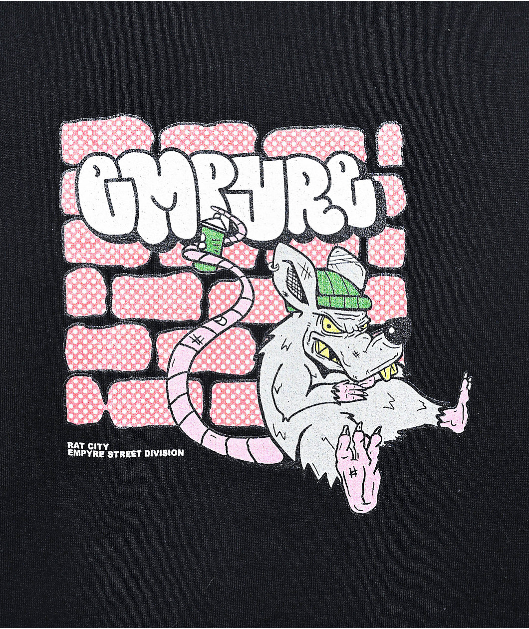 Empyre Rat City Black T-Shirt