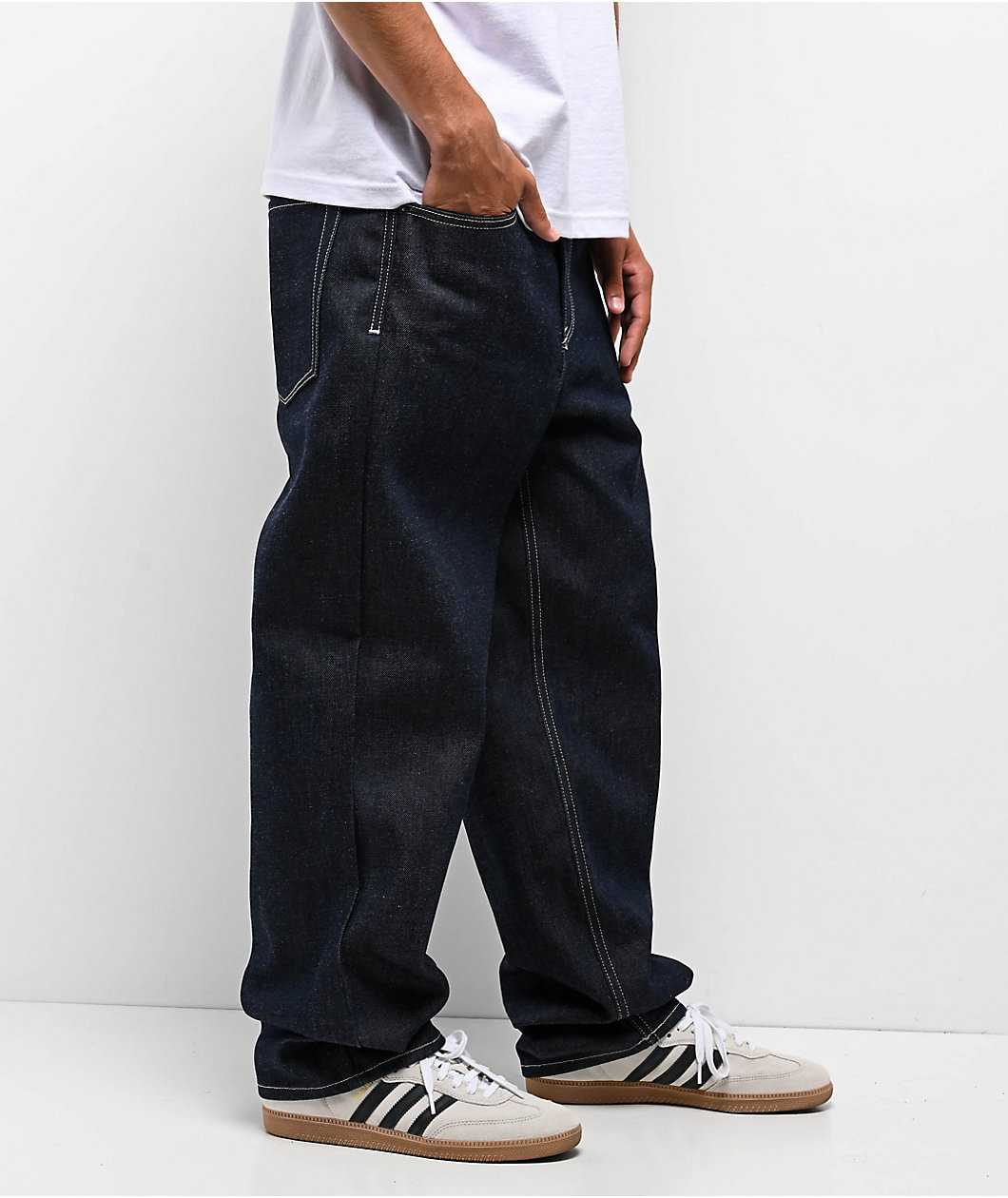 Empyre Raw Indigo Loose Fit Skate Jeans