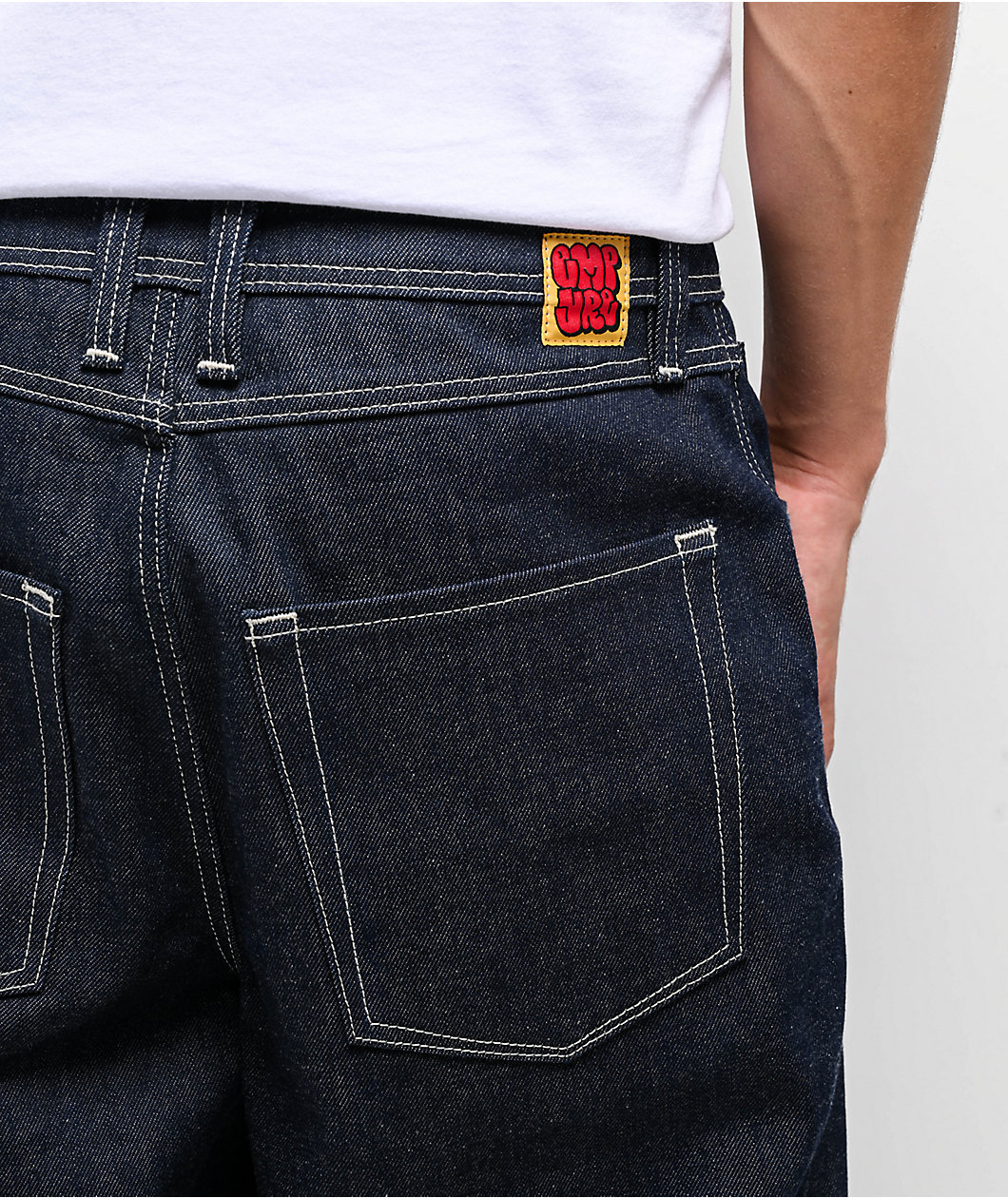 Empyre Raw Indigo Loose Fit Skate Jeans