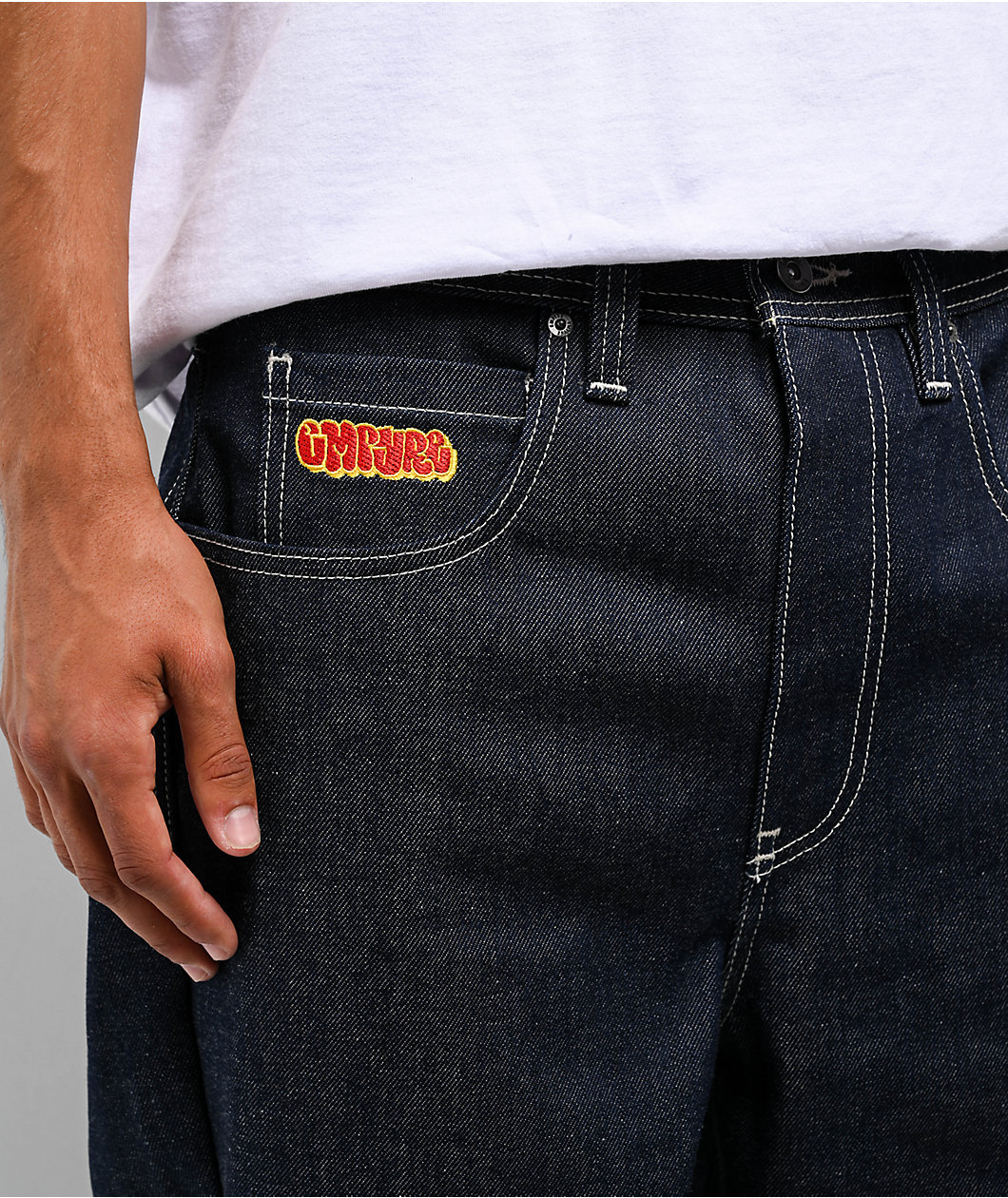 Empyre Raw Indigo Loose Fit Skate Jeans