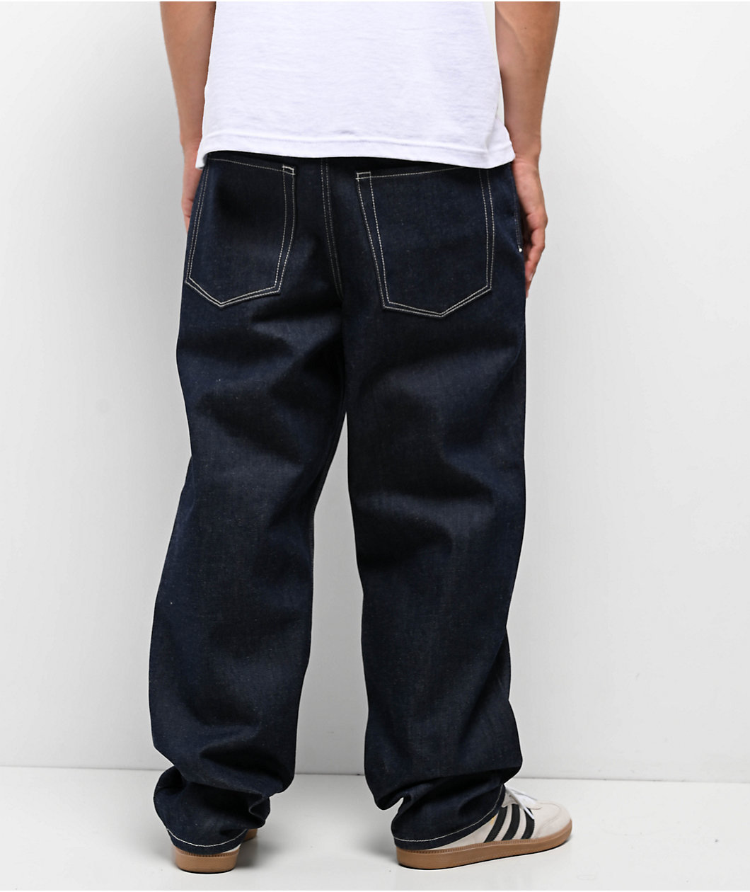 Empyre Raw Indigo Loose Fit Skate Jeans